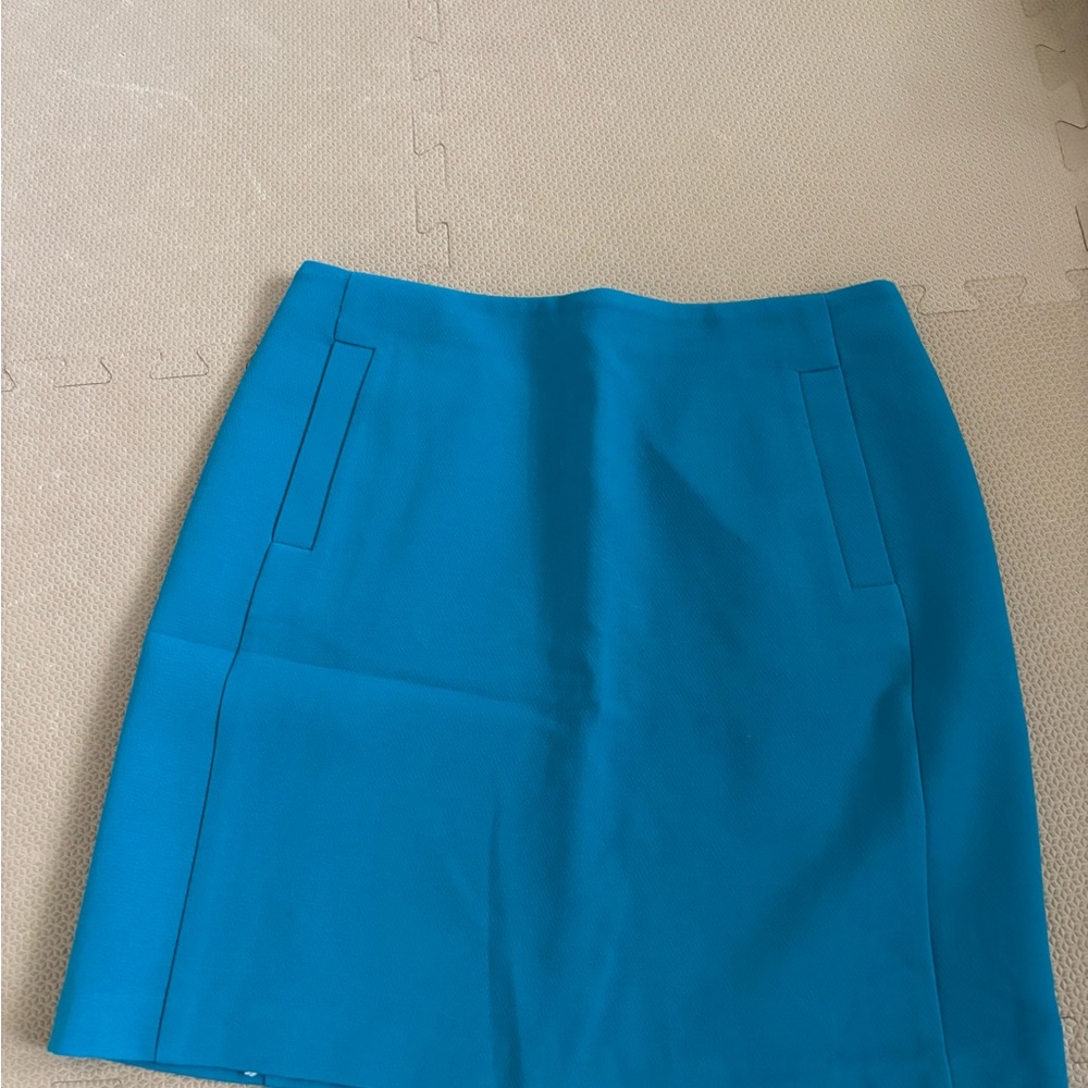 Banana Republic Vibrant Blue Pencil Skirt